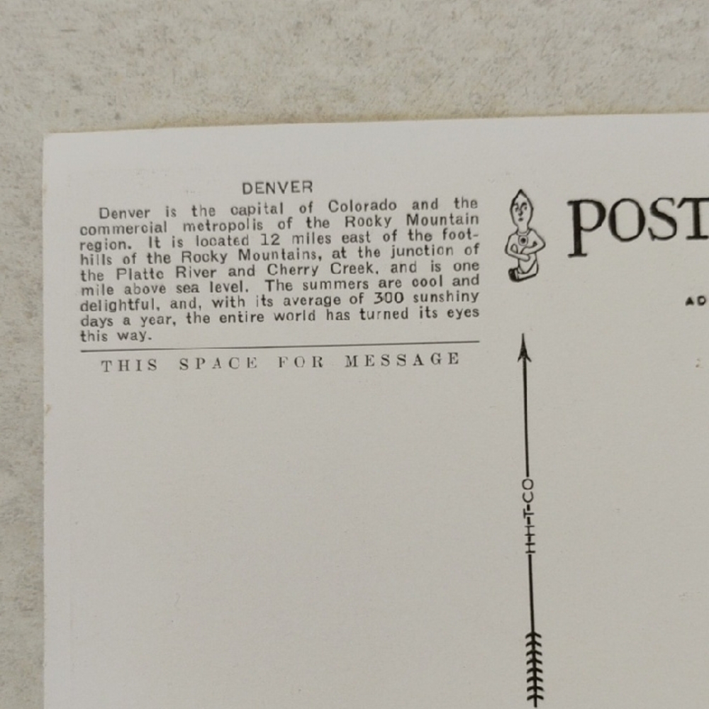 Vintage Postcard Set From Denver, Colorado - Picture 10 of 10